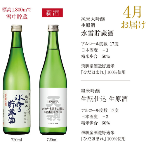 頒布会 2024年冬 秘蔵のお酒コース 【他商品との同時決済は