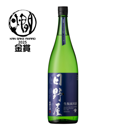 純米酒 生もと 『日野屋』1800ml