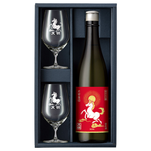 干支グラス　純米大吟醸　干支セット　（午年グラス）